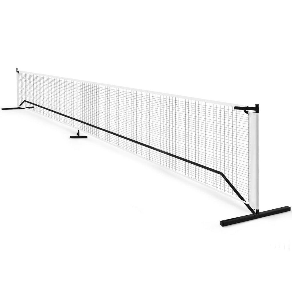 Rete Pickleball Portatile Da 670Cm, Set Rete Da Pickleball Con Tubolari Metallici Rete in Poliestere E Borsa