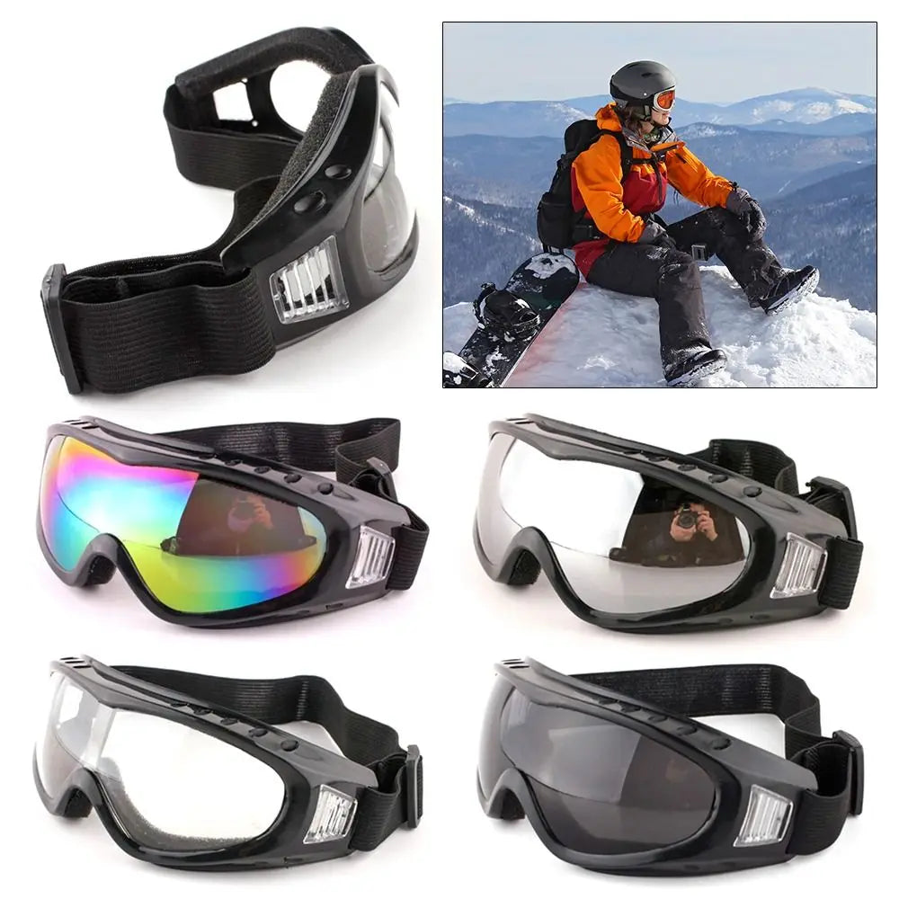 Sports Kids Eyewear Glasses Winter Windproof Children Skiing Glasses Goggles Dustproof Moto Cycling Ski Goggles Glasses