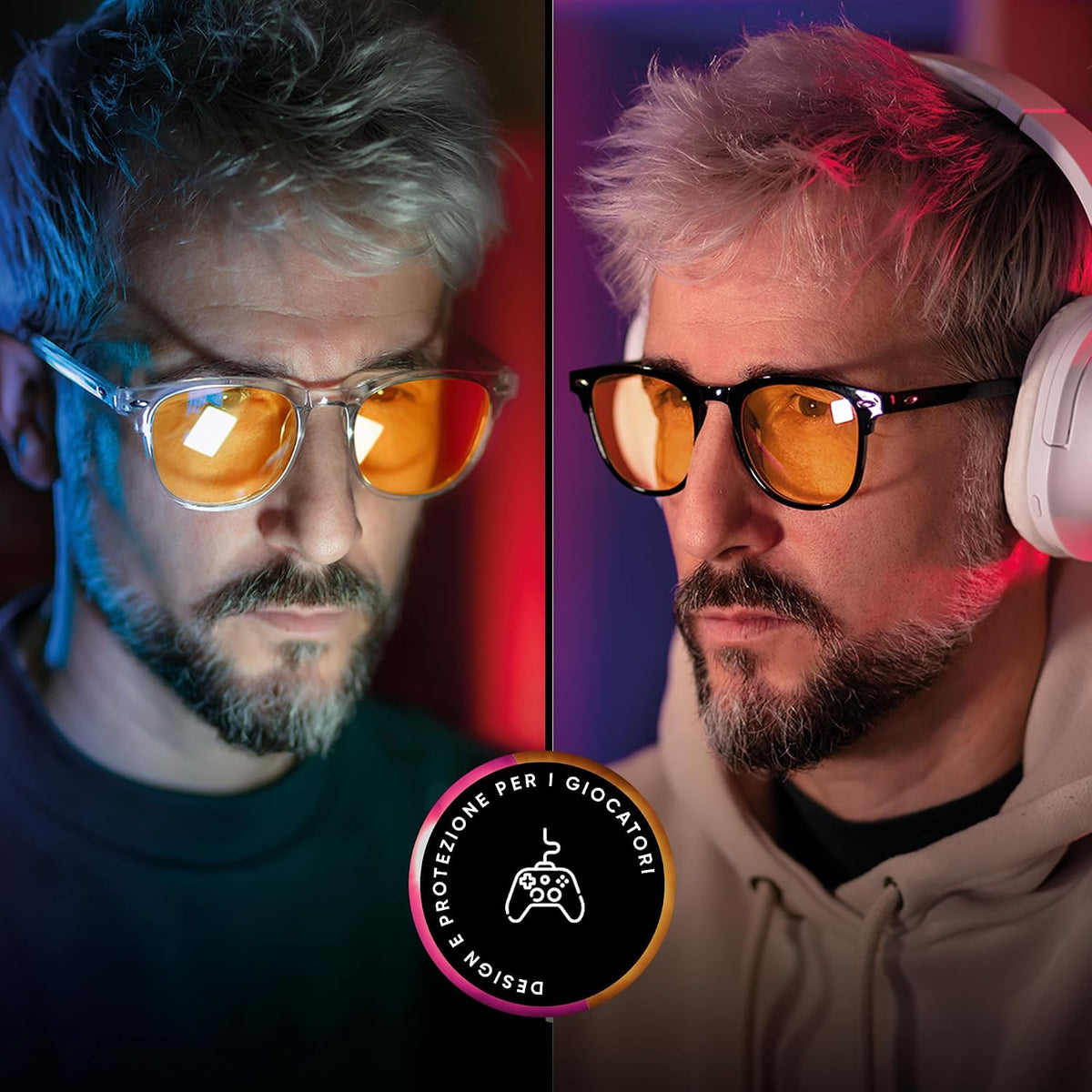 Occhiali Luce Blu Uomo E Donna Gaming | Occhiali Blocco Luce Blu | Occhiali Luce Blu Donna | Occhiali Filtro Blu | Occhiali Filtro Luce Blu | Occhiali Luce Blu | Occhiali Luce Blu | Occhiali Per