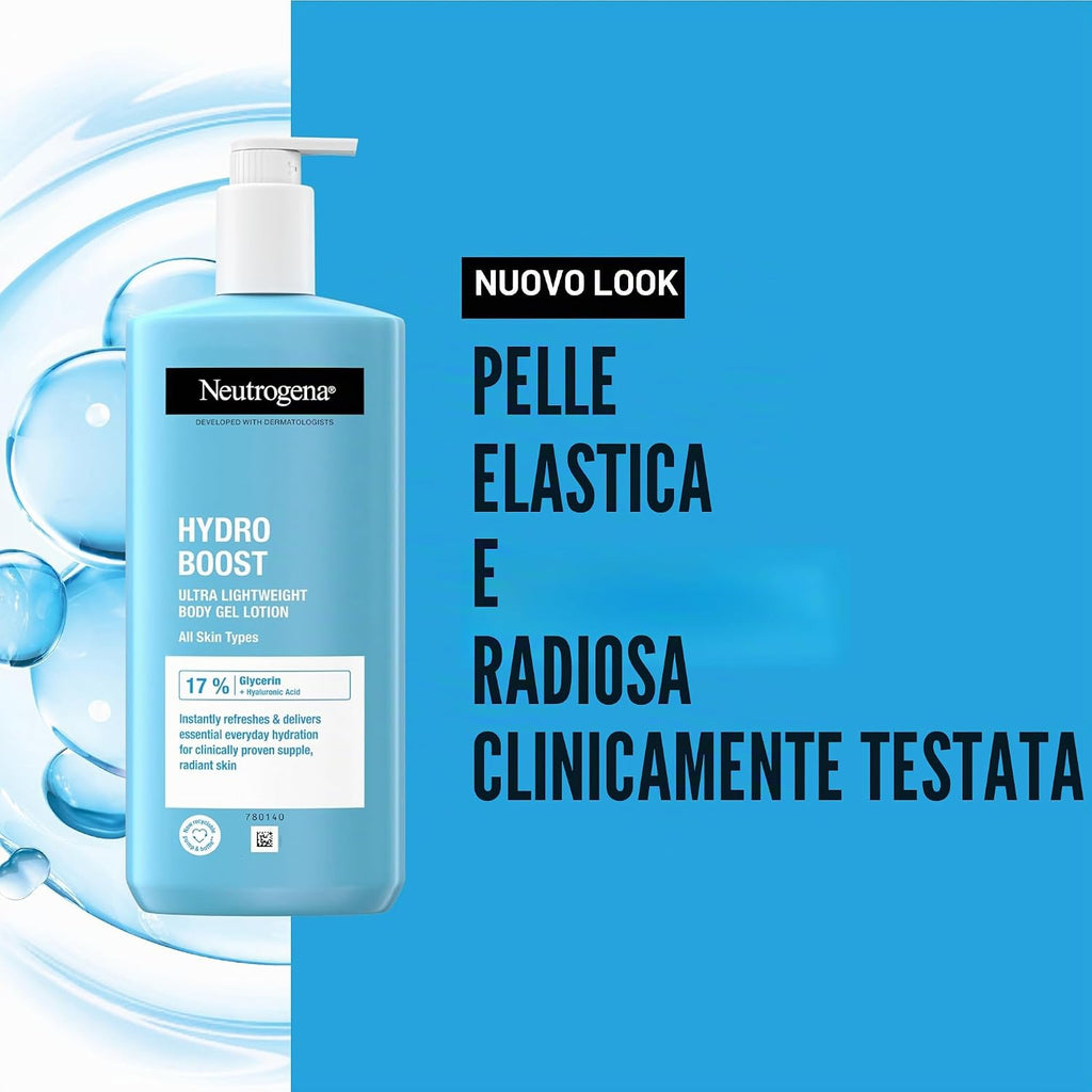 Hydro Boost - Crema Gel per Corpo 400 Ml (Confezione Da 1)