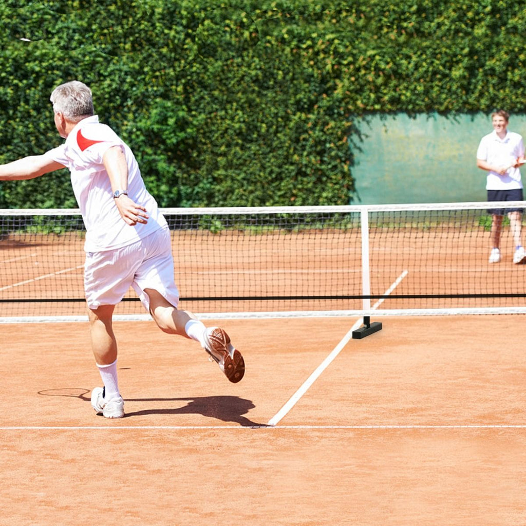 Rete Pickleball Portatile Da 670Cm, Set Rete Da Pickleball Con Tubolari Metallici Rete in Poliestere E Borsa