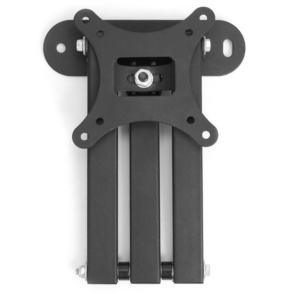 STAFFA PORTA TV MONITOR a MURO DA 10 a 32 POLLICI SUPPORTO PARETE E BRACCIO VESA